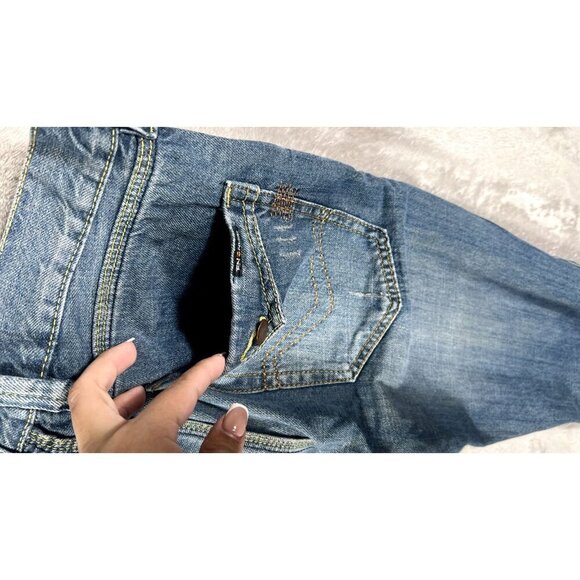 Energie Distressed Straight-Leg Jeans - Y2K Vintage - Size 29 - Picture 13 of 14